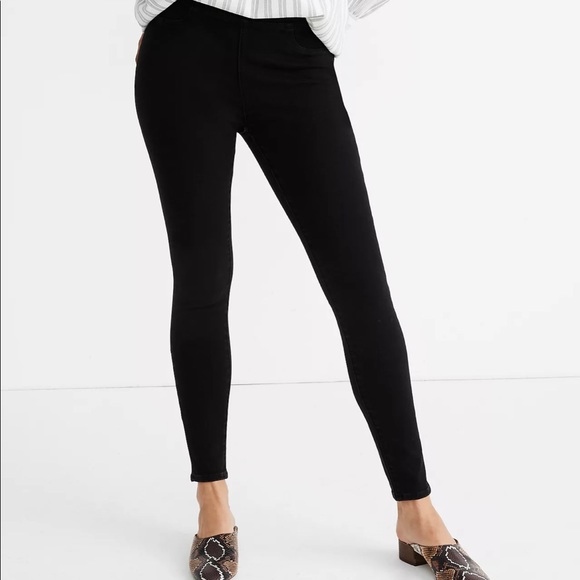 Madewell Denim - MADEWELL - road-tripper pull on black jeans NWT